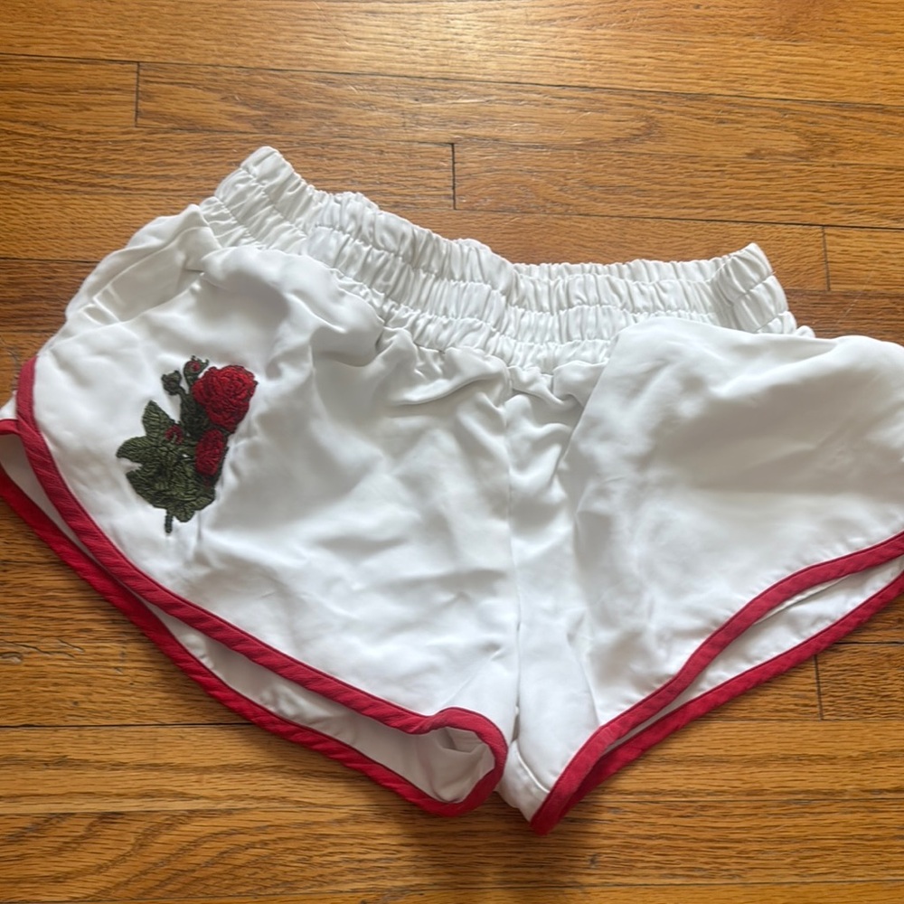 Off-White Cream Ruched Fabric